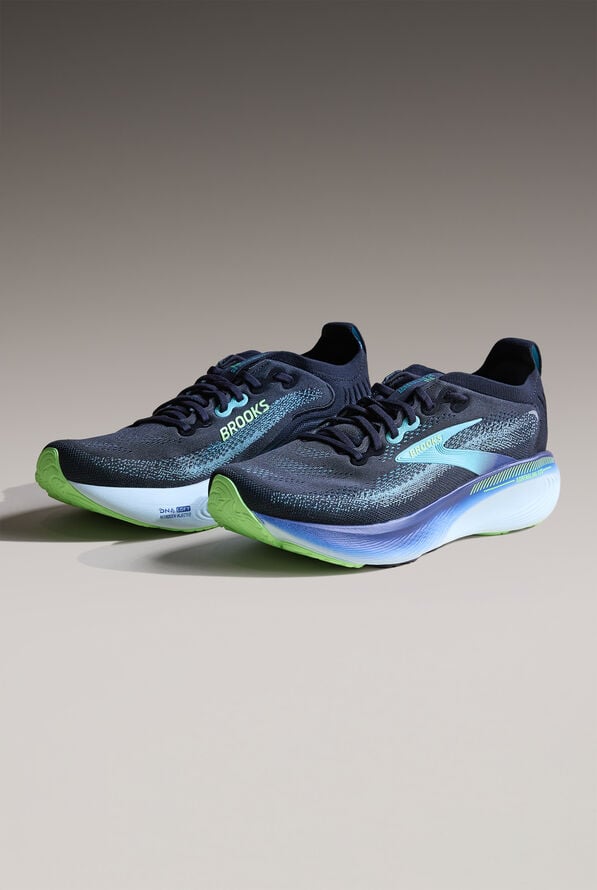 Brooks Men's Adrenaline GTS 25 Black/Ipanema/Mint Athletic Lace Up Shoes - null - 3