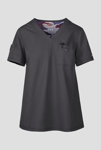 Dickies Forge Women's 2-Pocket Tuck-In V-Neck Scrub Top