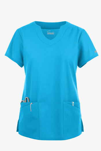 Butter-Soft Originals Women's 6-Pocket Scallop Neck Scrub Top
