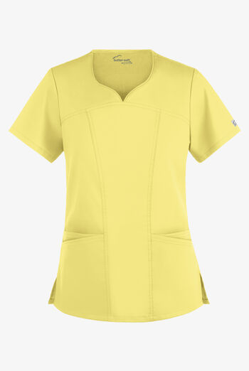 Butter-Soft STRETCH Women's 4-Pocket Sweetheart Neck Scrub Top
