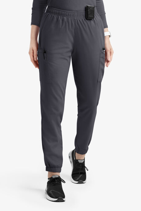 Butter-Soft Originals Women's 7-Pocket Tapered Jogger Cargo Scrub Pants