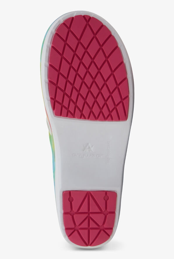 Anywear Unisex SR Angel Vivid Tie Dye Nursing Clogs - null - 5