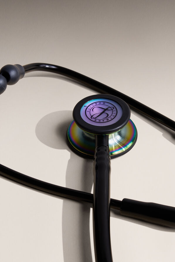 3M  Littmann Classic III Rainbow Finish Stethoscope - Black - 4