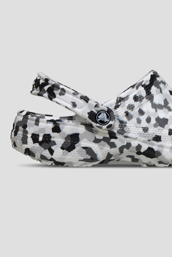Crocs&trade; Unisex Black / White Classic Confetti Clog - null - 4