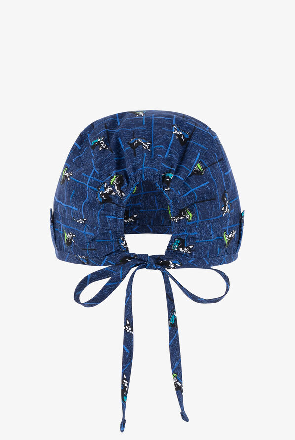 Dickies Doggone Cool Unisex Print Scrub Hat - null - 2