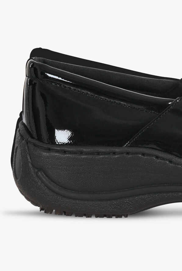 Laforst Women's Rachel Nursing Clogs - Black Patent Leather - 4