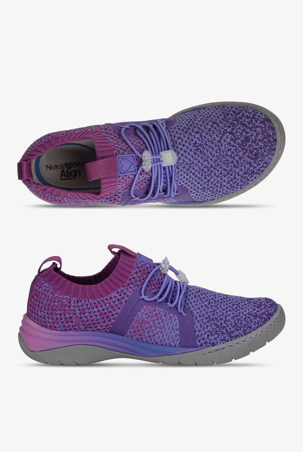 Zapatillas de enfermería Align™ Torri Purple Slip On para mujer - null - 1
