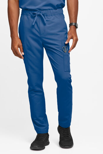 Pantal&oacute;n m&eacute;dico Movement by Butter-Soft STRETCH estilo cargo con 8 bolsillos para hombre