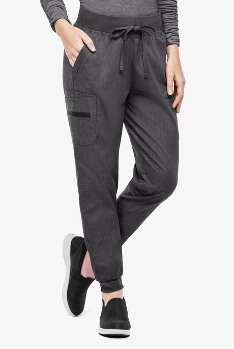 Butter-Soft STRETCH Women's 5-Pocket Cargo Jogger Scrub Pants