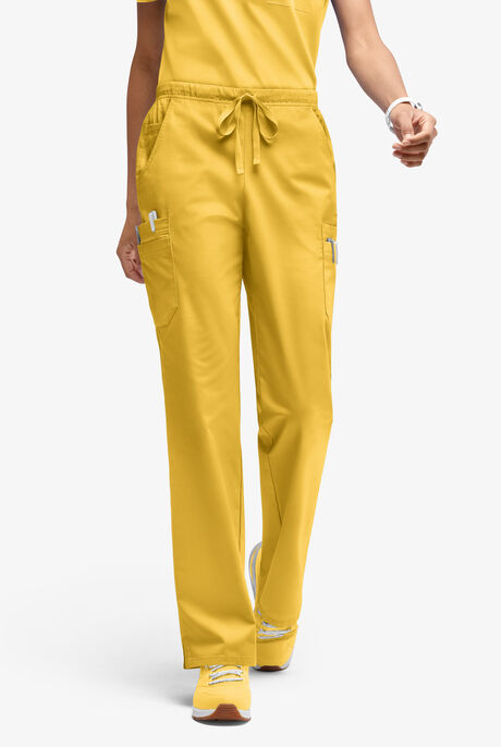 Butter-Soft STRETCH Women’s 10-Pocket Mid Rise Straight Leg Scrub Pant
