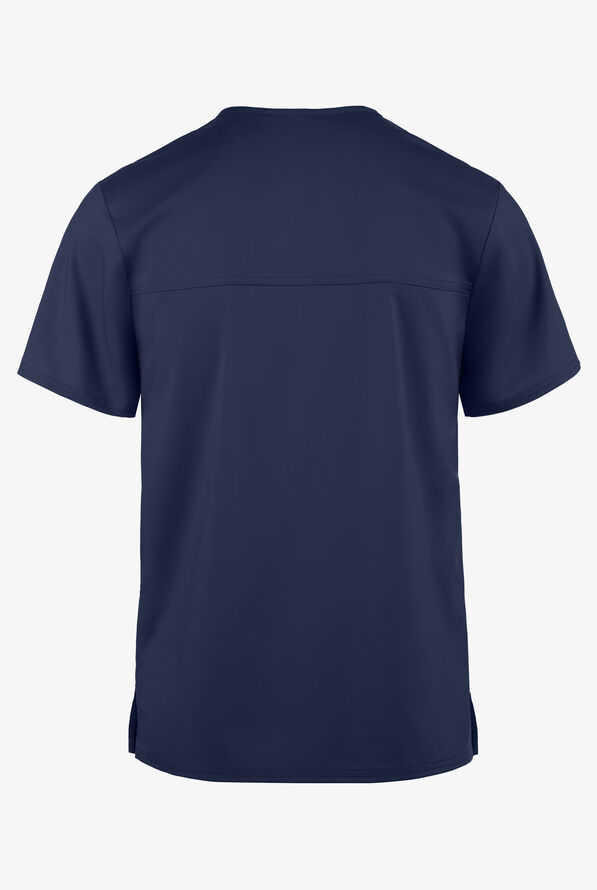 Blusa m&eacute;dica unisex Cherokee Workwear Revolution con cuello V y 1 bolsillo - Navy - 3