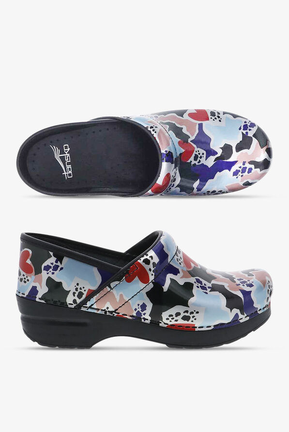 Dansko Women's Professional Fragment Patent Leather Nursing Clogs - null - 1