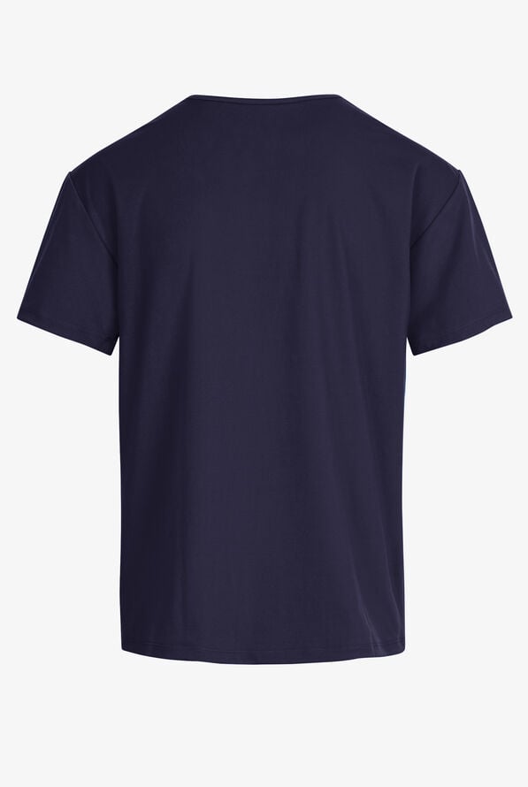 Cherokee Achieve Men's 3-Pocket STRETCH V-Neck Scrub Top - Navy - 2