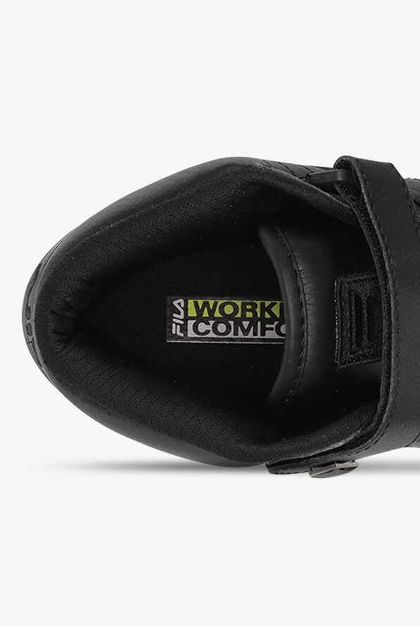 FILA Women's Vulc 13 SR Black High Top Athletic Lace Up Shoes - null - 4