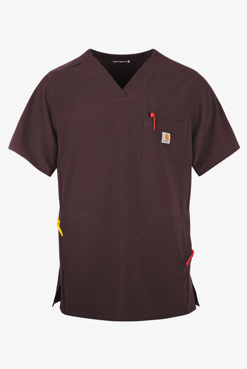 Carhartt Cross-Flex Men's 3-Pocket STRETCH V-Neck Scrub Top