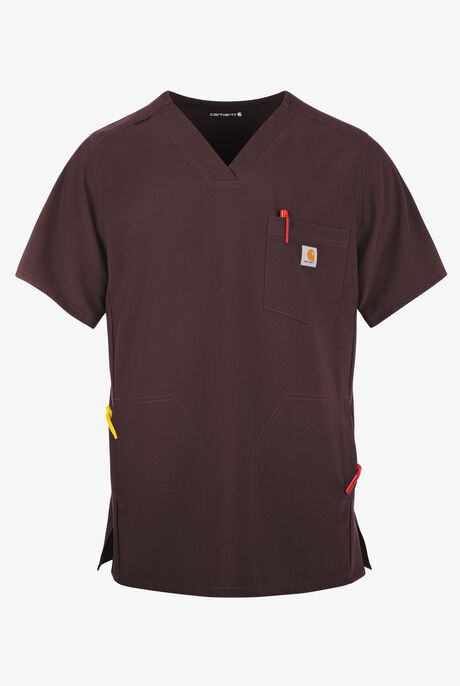 Carhartt Cross-Flex Men's 3-Pocket STRETCH V-Neck Scrub Top