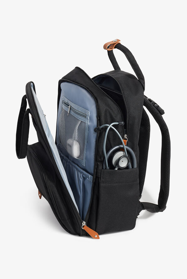 UA Essential All Purpose Black Nursing Backpack - null - 2