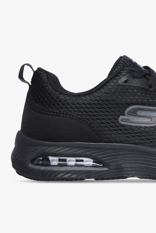 Skechers Work Women's DynaAir SR Athletic Lace Up Shoes - Black - 4