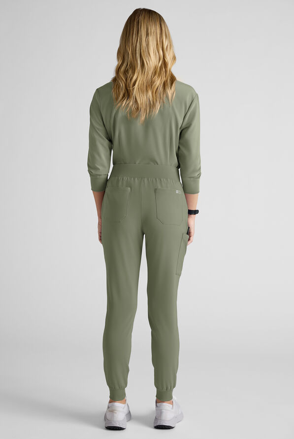 Easy STRETCH Women's Scrub Set - Olive Leaf - 4