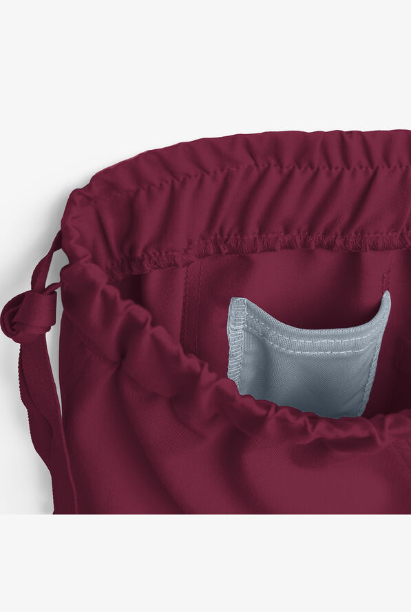 Pantal&oacute;n m&eacute;dico MOVEMENT by Butter-Soft STRETCH Hadar estilo cargo con 9 bolsillos para hombre - Wine - 3