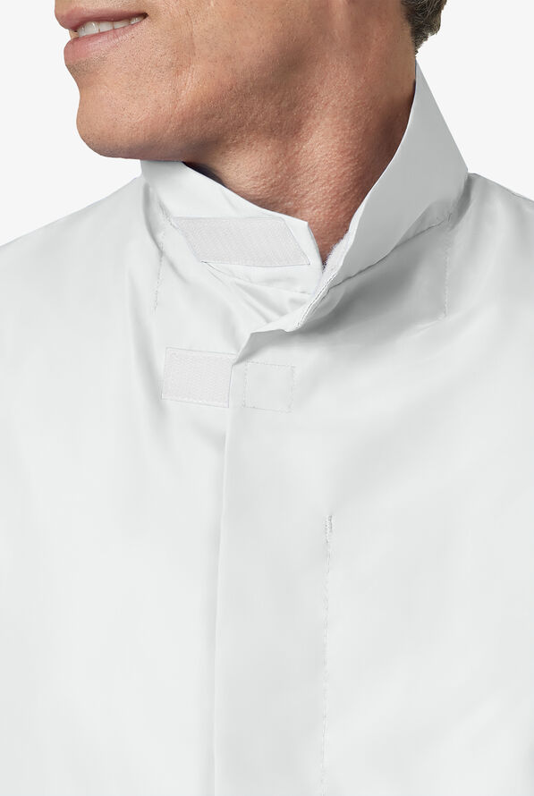 Fashion Seal Unisex 42" 2-Pocket Lab Coat - White - 2