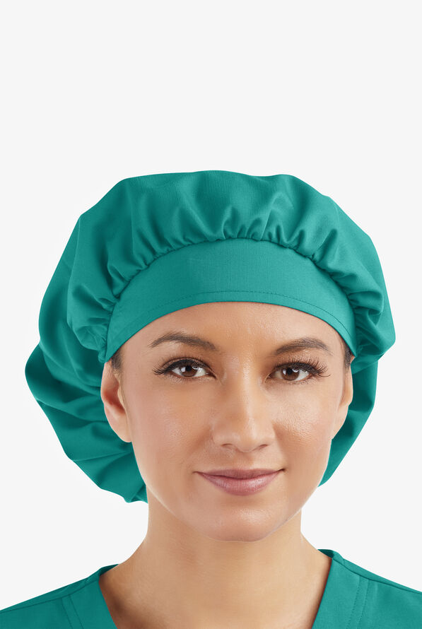 UA Strictly Scrubs Women Bouffant Style Scrub Cap - Teal - 1