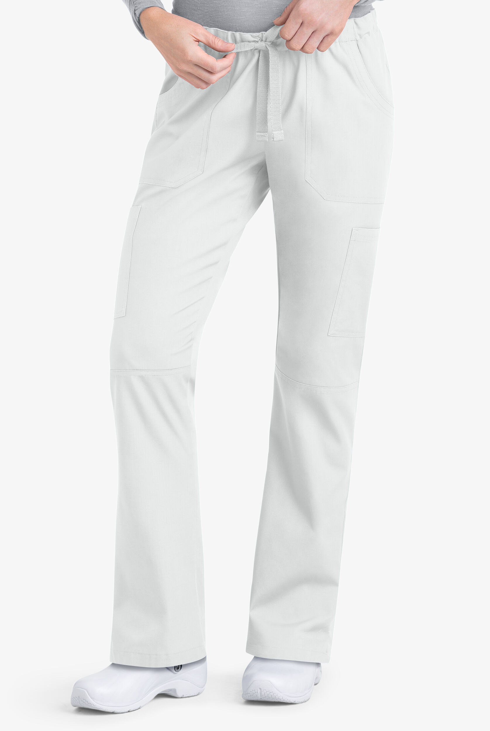best white scrub pants