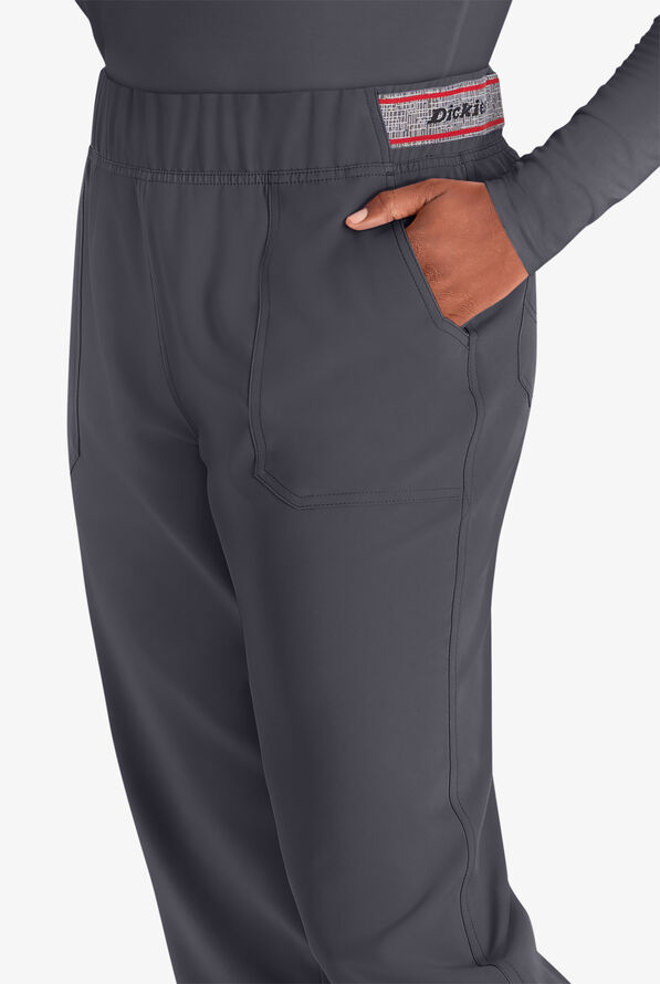 Dickies EDS NXT Women's 5-Pocket Cargo Jogger Scrub Pants - Pewter - 2