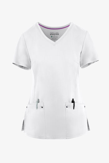 Healing Hands Purple Label Juliet Women's 2-Pocket STRETCH Princess Seam Scrub Top