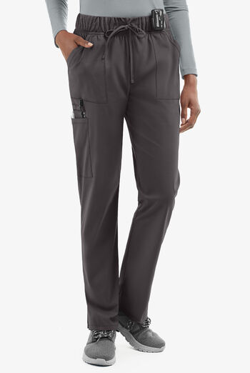 UA Exclusive Cherokee Workwear Professionals Active Women's 5-Pocket STRETCH Tapered Leg Scrub Pants