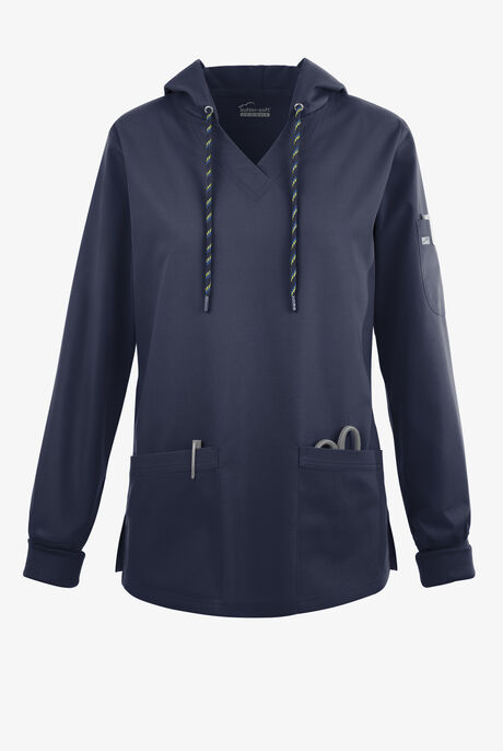 Butter-Soft Originals Women's 5-Pocket Long Sleeve Pullover Hoodie