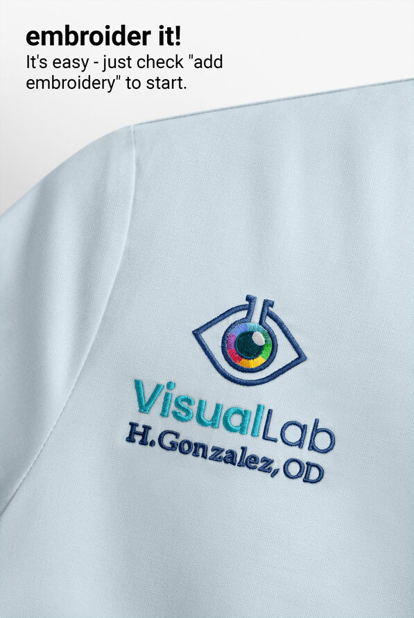 Butter-Soft Originals Women's STRETCH Cotton-Rich Long Sleeve Crew Neck Knit Underscrub - Morning Dew - 5