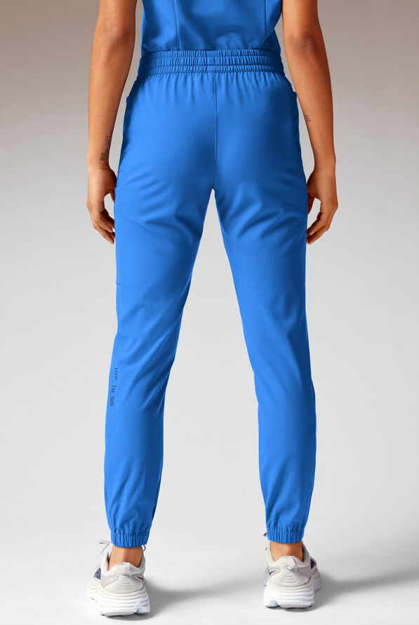 Hypothesis Cache Women&rsquo;s 6-Pocket Jogger Scrub Pant - Royal - 2