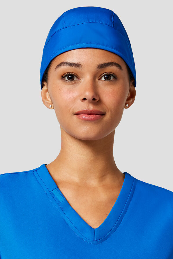Cherokee Scrubs Solid Surgical Scrub Cap - Royal - 1