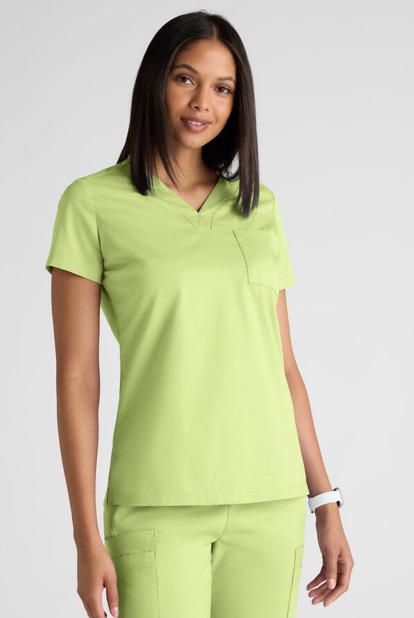 Butter-soft STRETCH Women's Scrub Set - Cool Matcha - 6