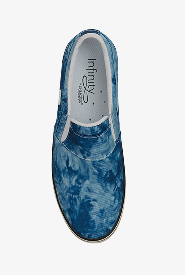 Infinity by Cherokee Women's Rush TX Denim Darling Athletic Slip-On Nursing Shoes - null - 2