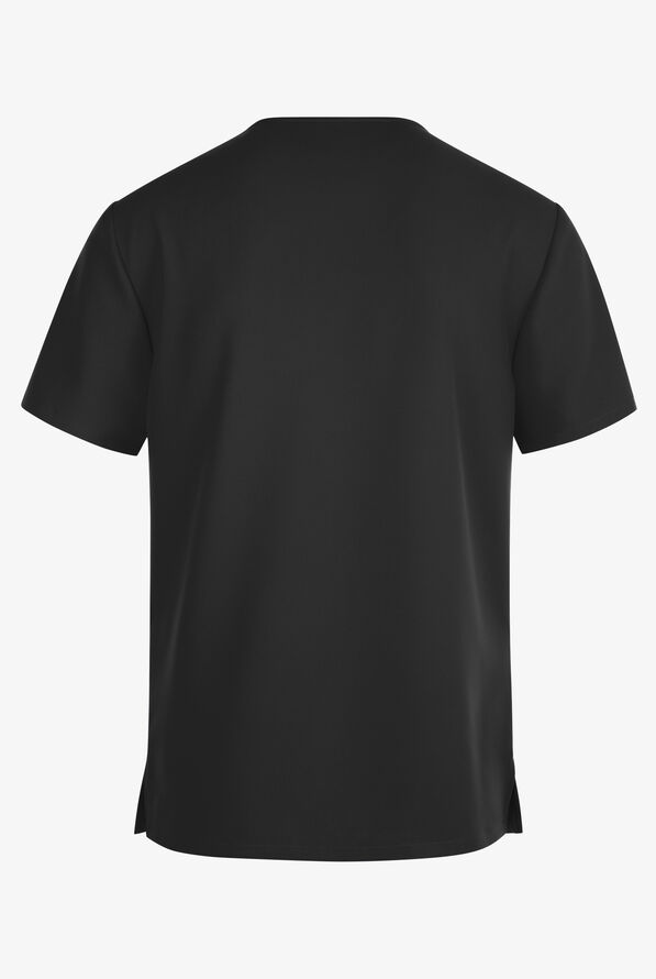 Cherokee Workwear Originals Ultra Men's 2-Pocket V-Neck Scrub Top - Black - 2