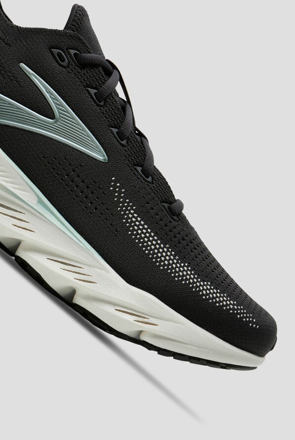 Brooks Men's Glycerin Flex Phantom/Metallic/Coconut Athletic Lace Up Shoes - null - 3