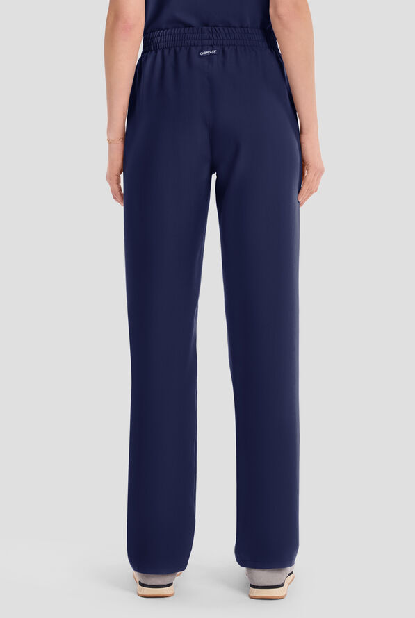 Cherokee Workwear Originals Ultra Unisex Straight Leg Scrub Pants - Navy - 2