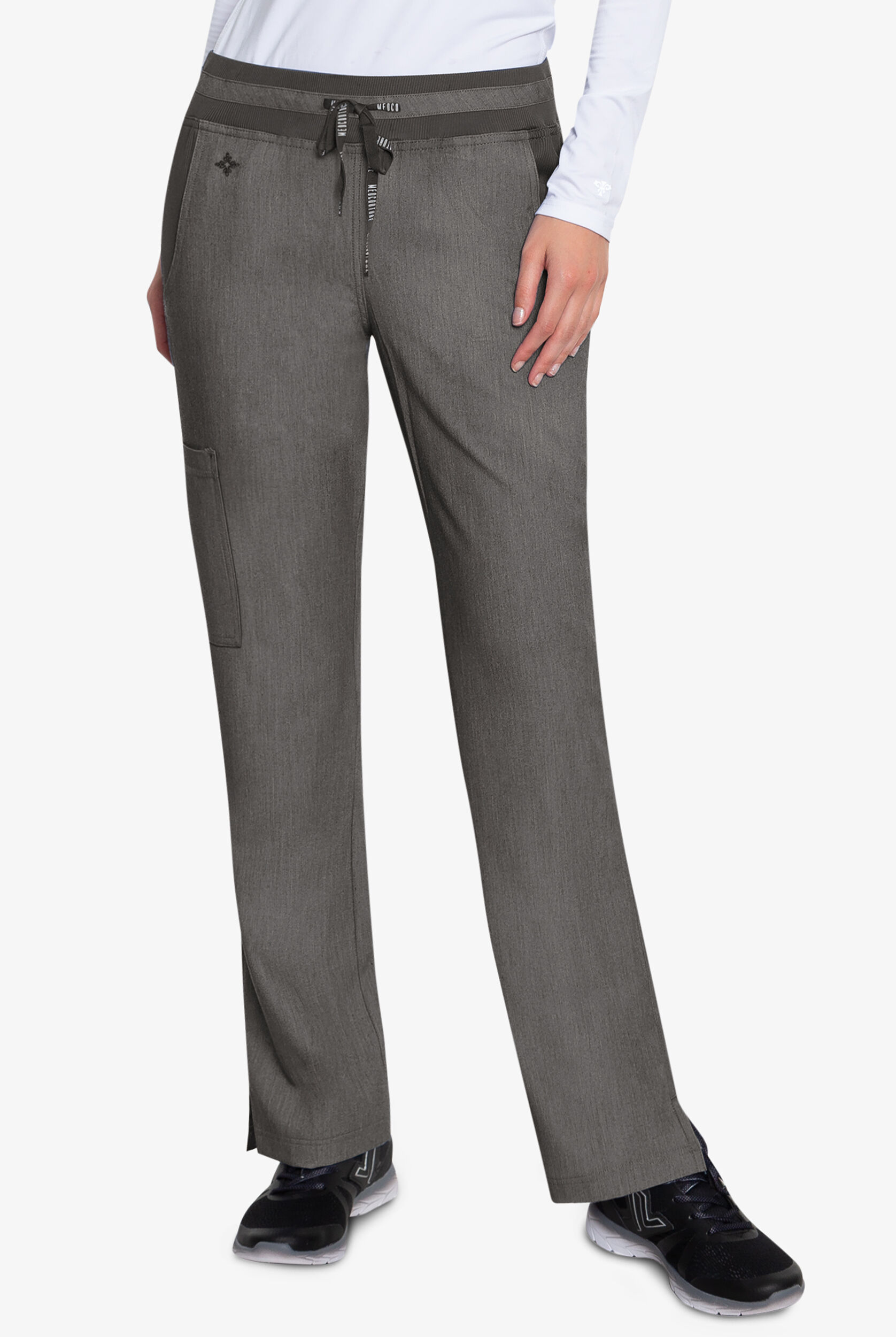 Pantalón médico Med Couture Touch con cintura de tejido y 5 bolsillos,  Pantalones Médicos