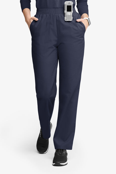 Butter-Soft Originals Women's 2-Pocket High Waisted Straight Leg Scrub Pants