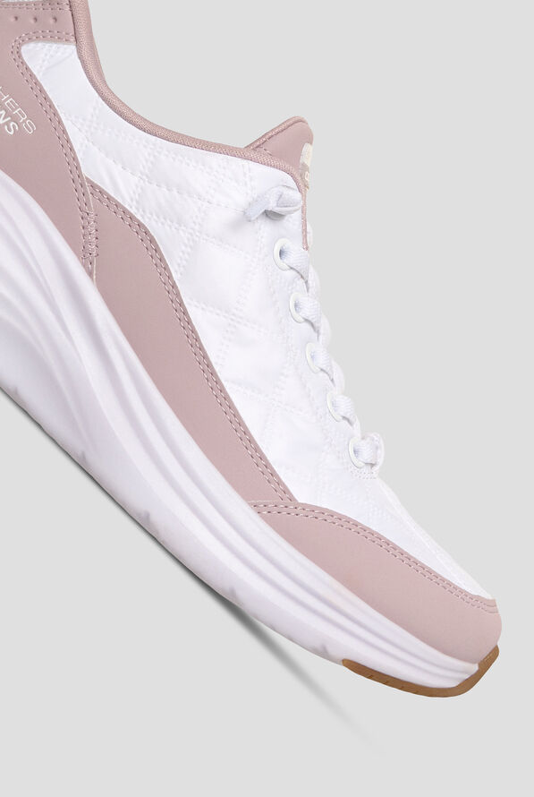 Skechers Performance Women's White Mesh/Lavender Bungee Slip-in - null - 3