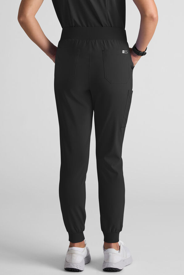 Easy STRETCH Women's Scrub Set - Onyx Black - 8