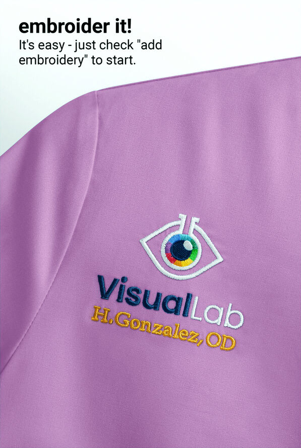 Zavate Ava Therese Tiffany Women's Knit STRETCH Long Sleeve Underscrub - Sugar Plum - 3