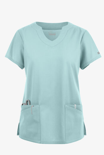 Butter-Soft Originals Women's 6-Pocket Scallop Neck Scrub Top