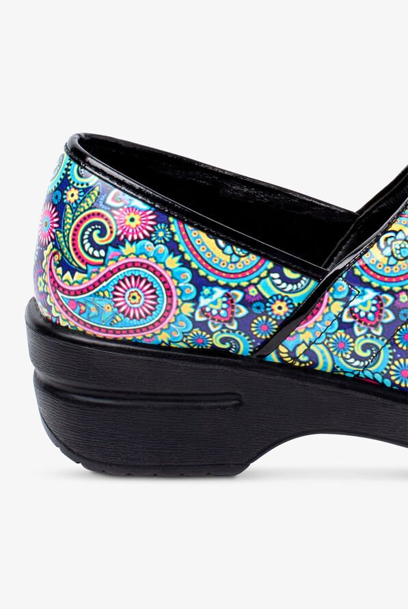 Savvy Women's Brandy Paisley 2 Nursing Clogs - null - 4