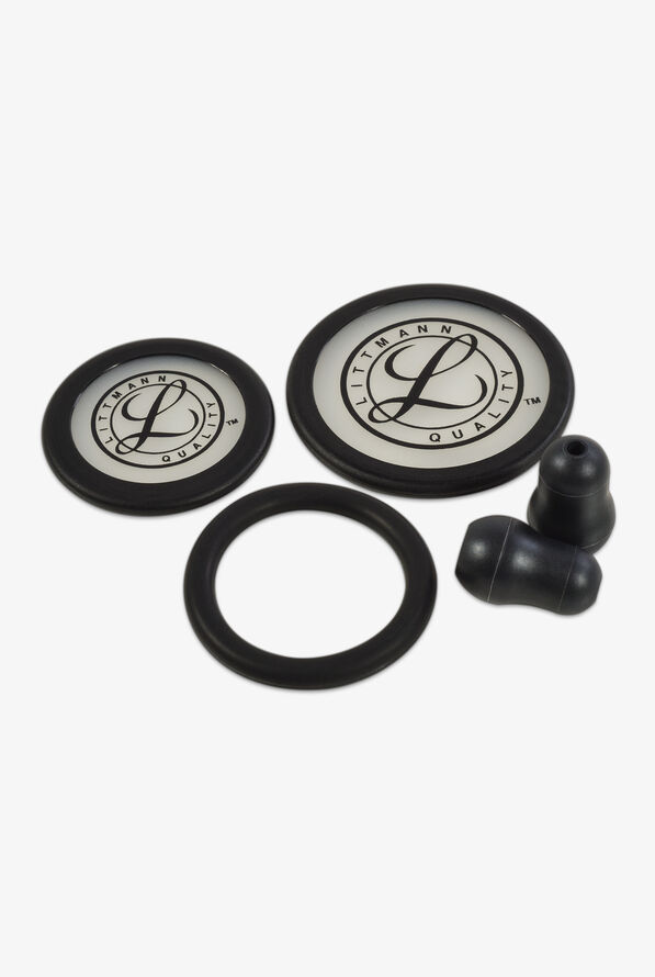3M™ Littmann® Stethoscope Black Parts Kit for Classic III, Cardiology IV, Core Digital - Black - 2