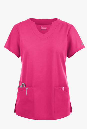 Butter-Soft Originals Women's 6-Pocket Scallop Neck Scrub Top