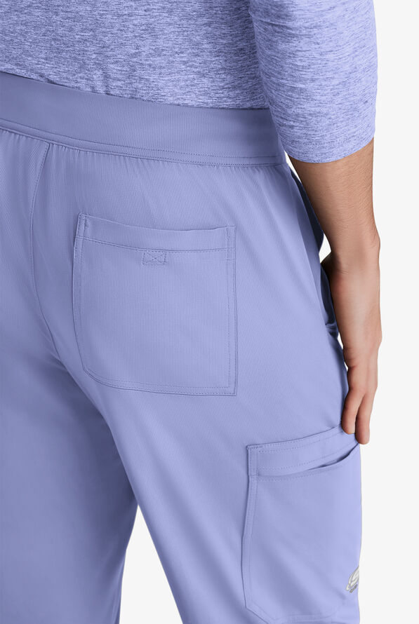 Skechers by Barco Slip-ins Rebound Men's 4-Pocket STRETCH Slim Straight Leg Cargo Scrub Pants - Ceil Blue - 2