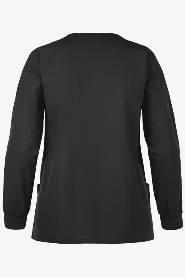 Chaqueta m&eacute;dica abrigada Butter-Soft Core by UA&trade; con 2 bolsillos para mujer - Black - 3